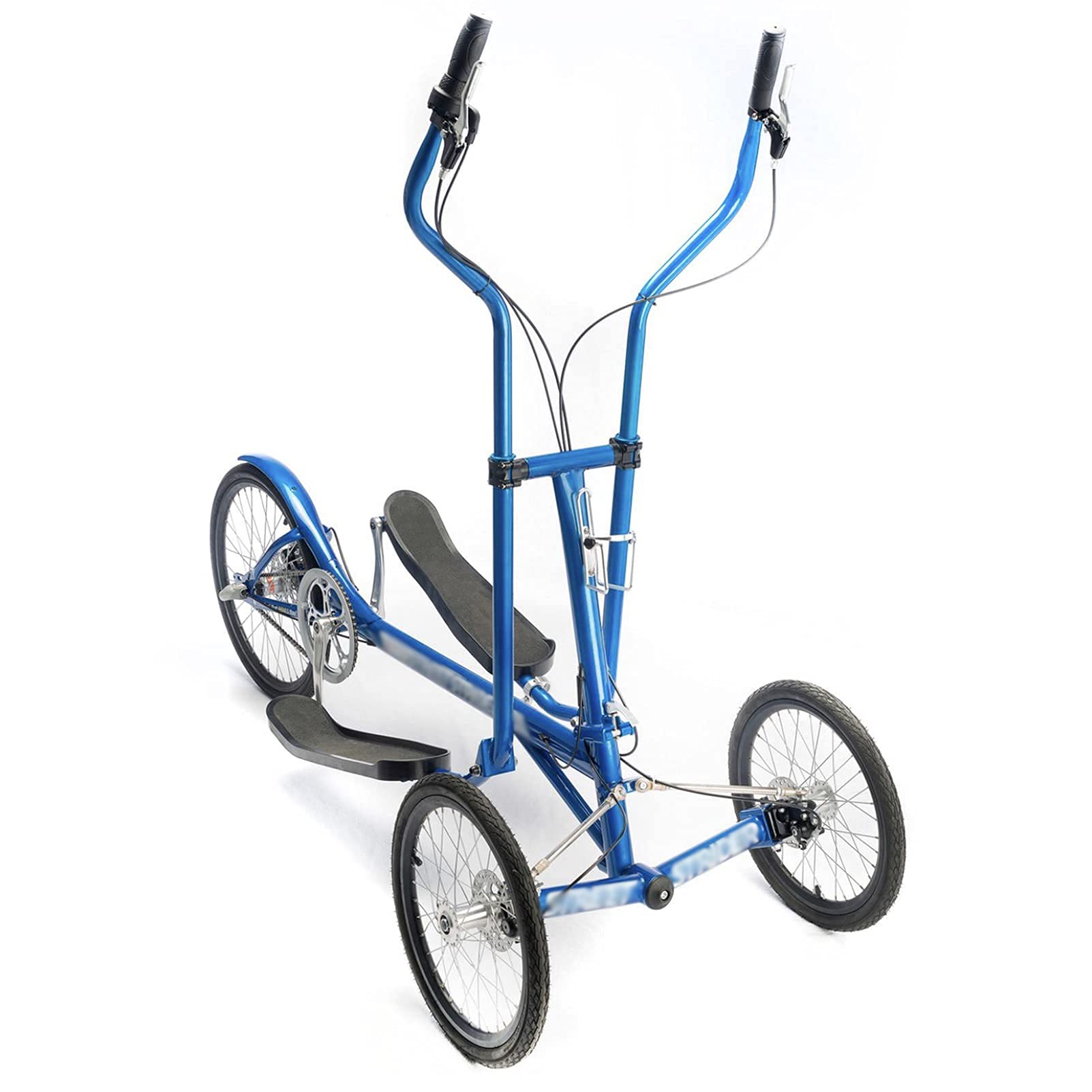 2021 New Exercise Bike Folding Upright Spin Cycling Bike Swing