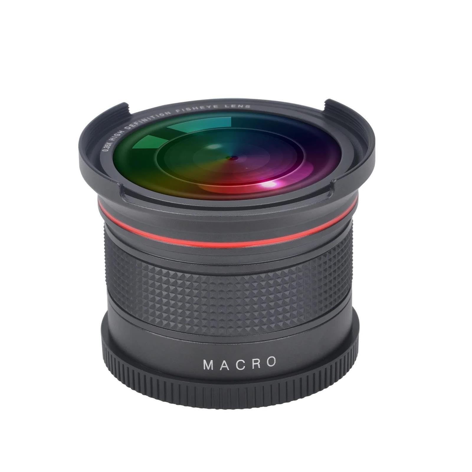 Obiettivo fisheye 0.35x, 52MM 55MM 58MM per Nikon D5200 D5100 D3500