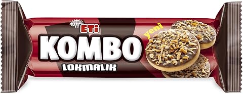 Eti Kombo Lokmalık Bisküvi 84 g x 18 Adet