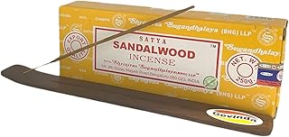 Govinda - Bangalore (BNG) Sandalwood Argarbatti 250 Grams with Incense Holder