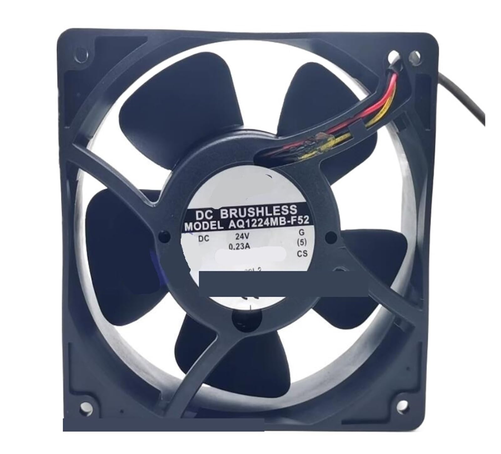 WEUSANXPL AQ1224MB-F52 DC 24V 0.23A 120x120x38mm 3-Wire Cooling Fan