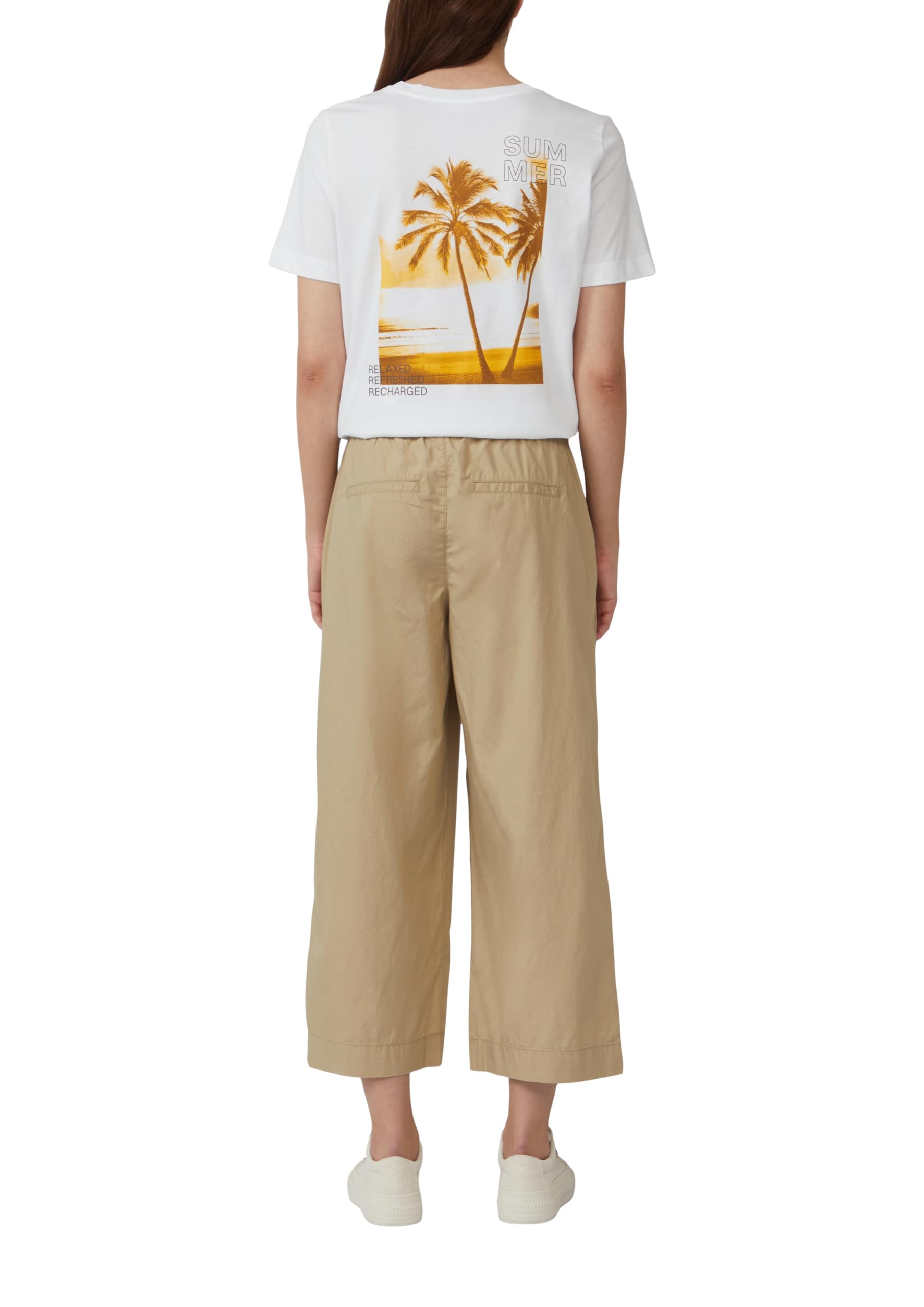 s.Oliver Leichte Culotte aus Baumwollmix im Relaxed Fit