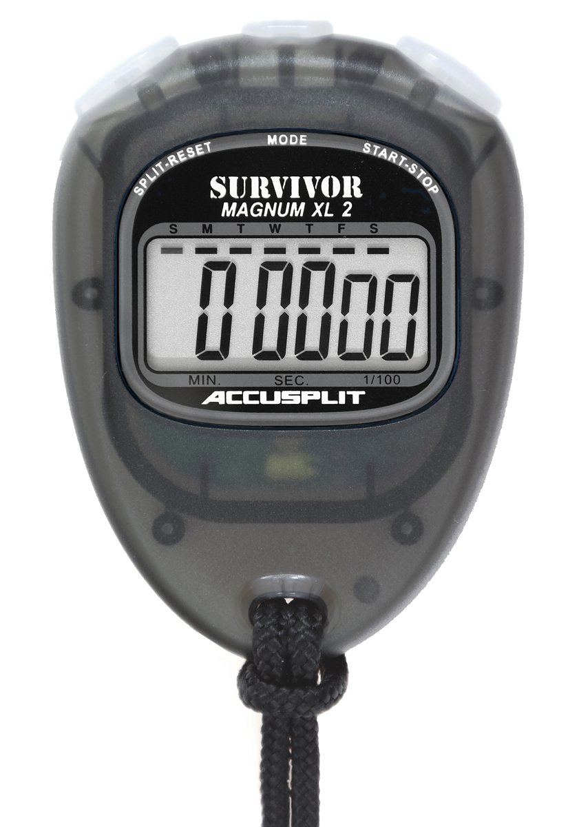 ACCUSPLIT New Survivor 2 - Smoke New Survivor SX 2 Series Stopwatch