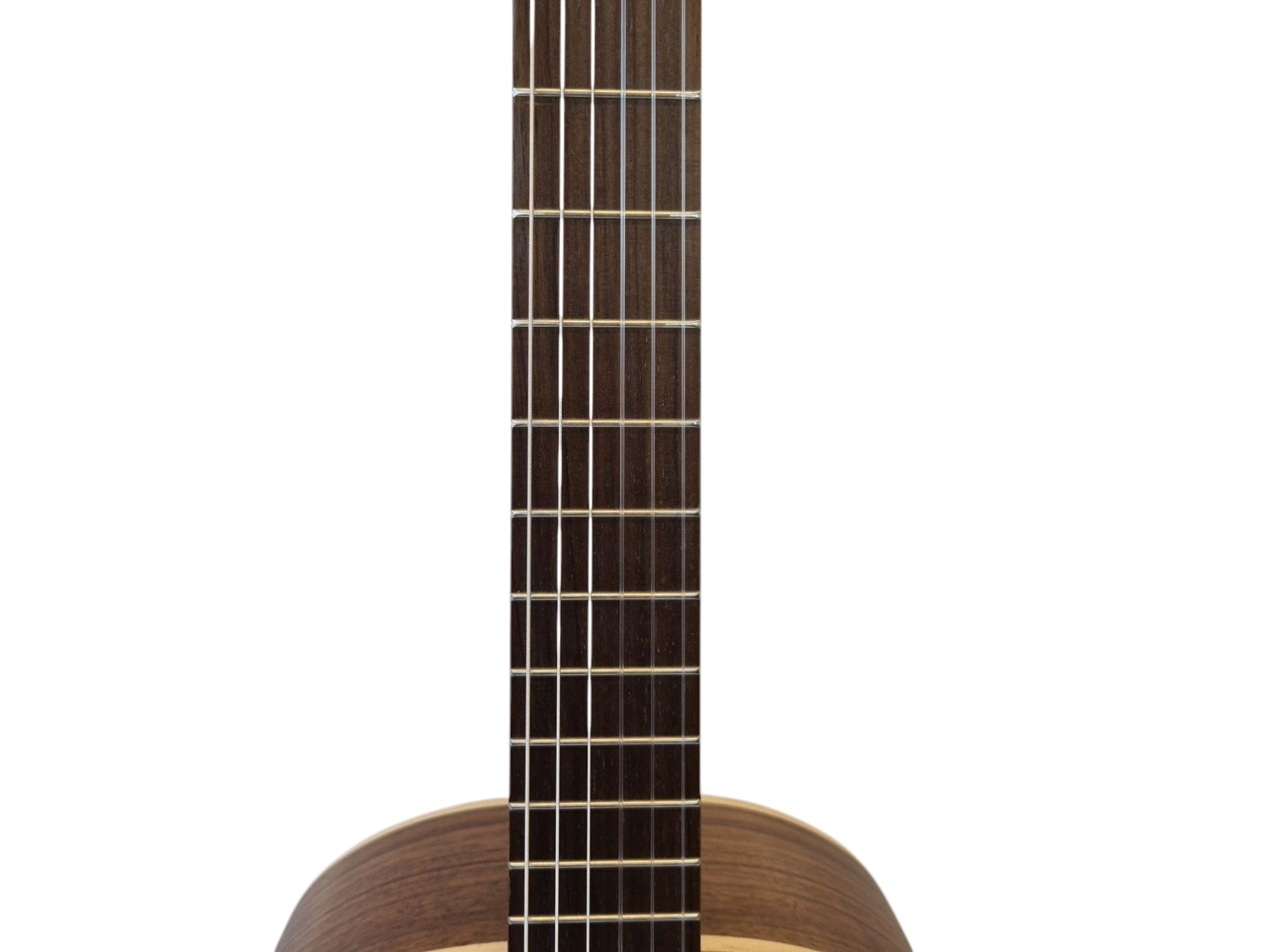 Konzertgitarre 1/2 vollmassiv WoidBua Pro Natura SS300 – massive Fichtendecke & Walnussboden – Kindergitarre mit Gigbag hochwertige Schülergitarre für Einsteiger mit warmem Klang & Top-Verarbeitung