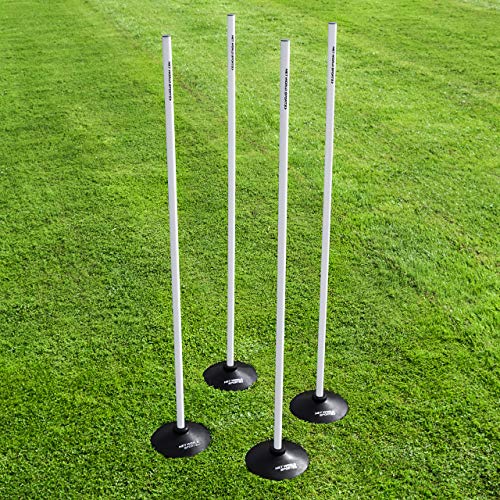 Net World Sports Complete Rounders Set (Bats, Balls, Poles, Bases & Carry Bag) (Classic or Jumbo) – Everything Your School, College or Team Needs for Rounders Action (Jumbo Rounders Set) - Thumbnail 5