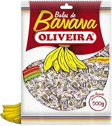 Bala de Banana Oliveira 500g