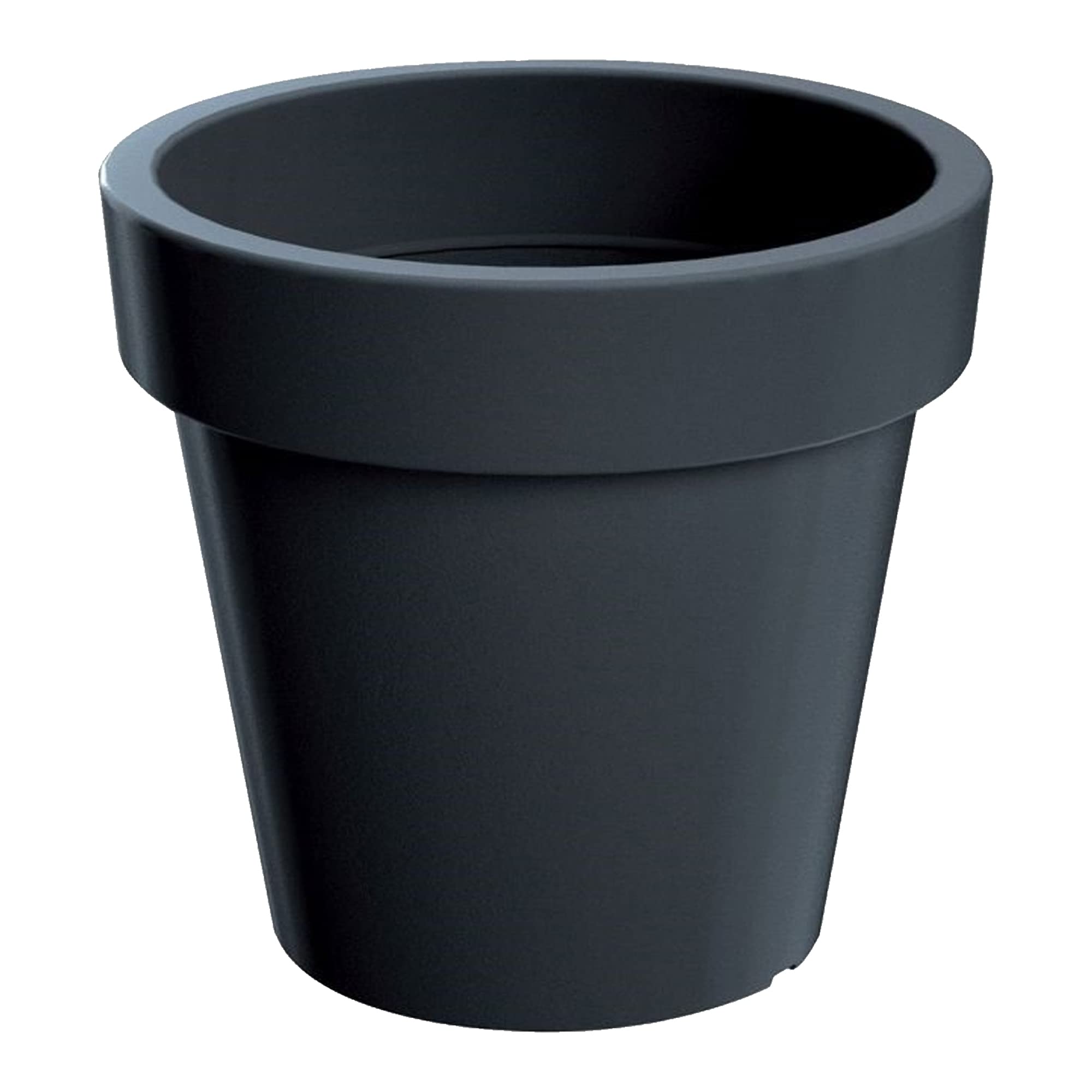 Prosperplast Anthracite Pot Lexo Round 212L., Dimensions (Mm) 800X800x740, Color