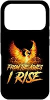 Vista 30 de Funda de regalo motivacional para iPhone 16 From the Ashes I Rise Phoenix Bird