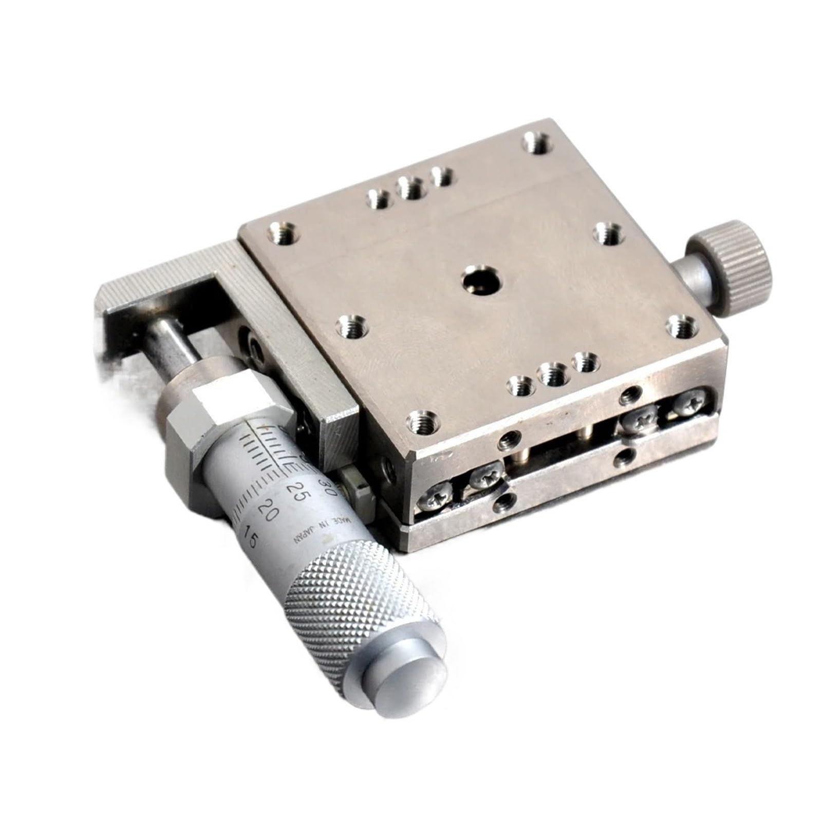 MYXJGNAIY Manual Linear Guide Fine Adjustment Displacement Steel Sliding Table XYSG40 BSS16-40C BSS16-40A(Micrometer Side)