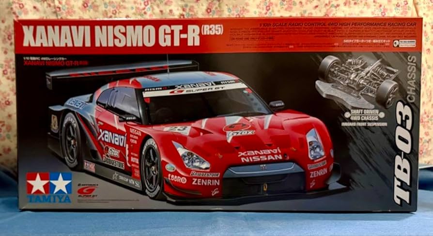 タミヤ★XANAVI NISMO GT-R( R35) TB-03シャーシ Amazon | タミヤXANAVI NISMO GT-R(R35) TB-03シャーシ
