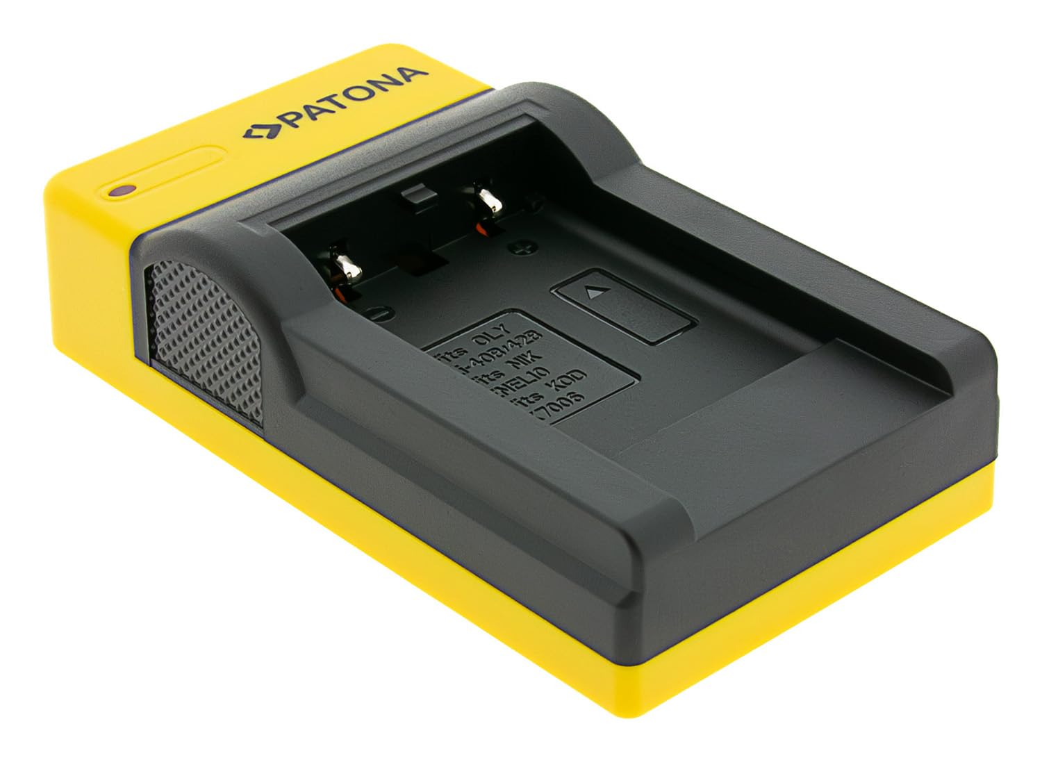 PATONA Slim USB-C Ladegerät passend für Olympus LI-40B, LI-42B, Nikon EN-EL10, Pentax D-LI63 – Kompaktes USB Akkulader für Kamera Akkus – Sicher, leicht & ideal für Reisen