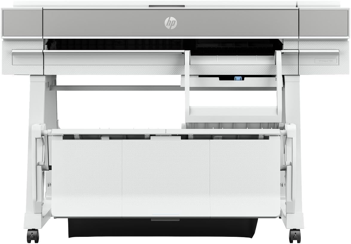 HP DesignJet XT950 36-in Large Format Plotter Printer, High-Speed Technical & Graphic Printing, 2400 x 1200 dpi, Wireless, Postscript Support, Ideal for CAD, GIS & Architecture Offices (Renewed)