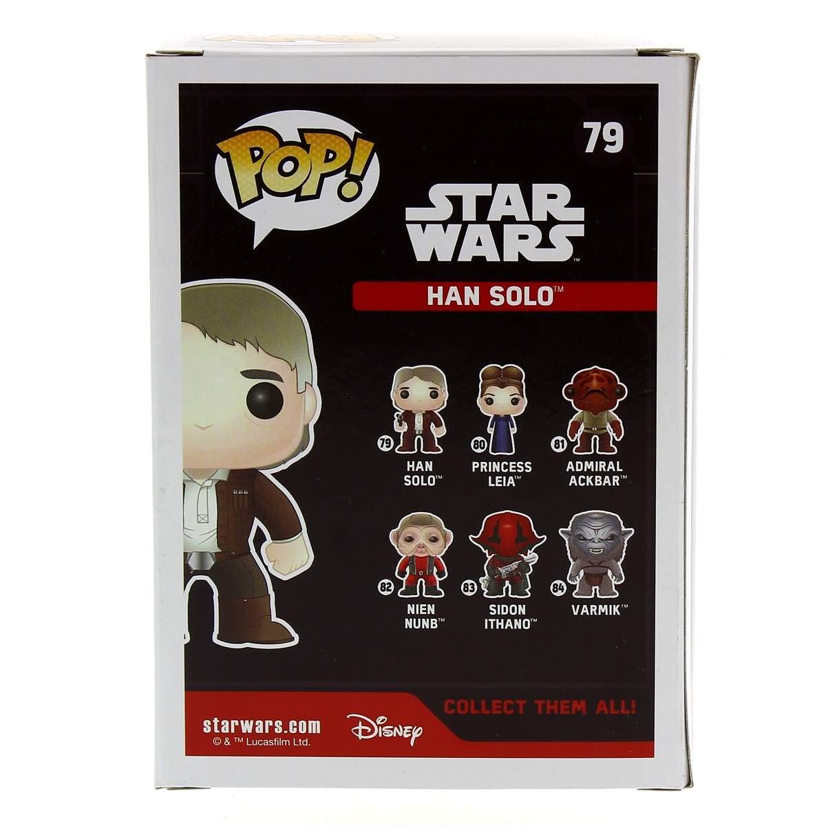 Amazon.com: Funko POP Star Wars: Episode 7 - Han Solo Action
