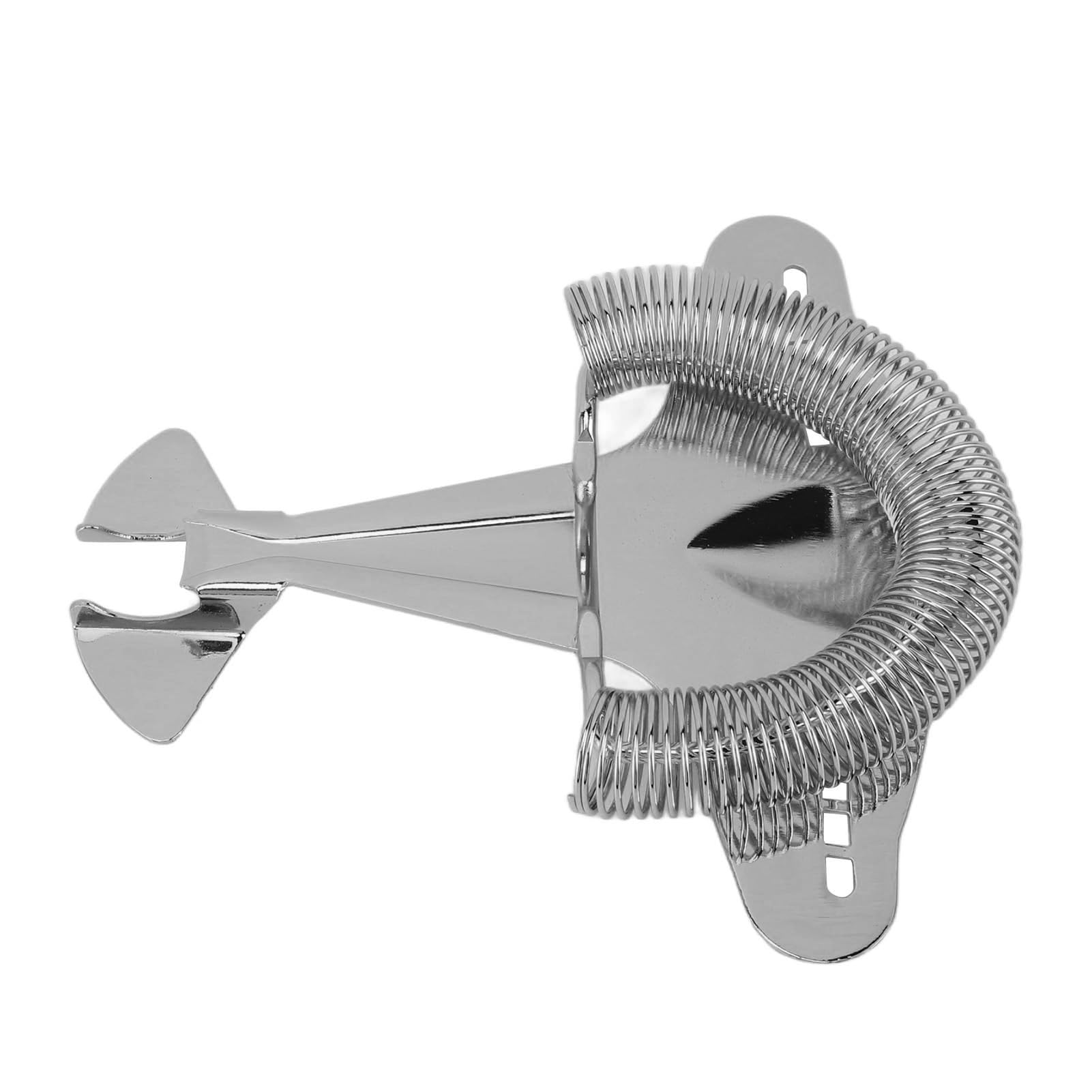 Stainless Steel Fighter Plane Cocktail Strainer for Home Professional Bartenders (Silver)
