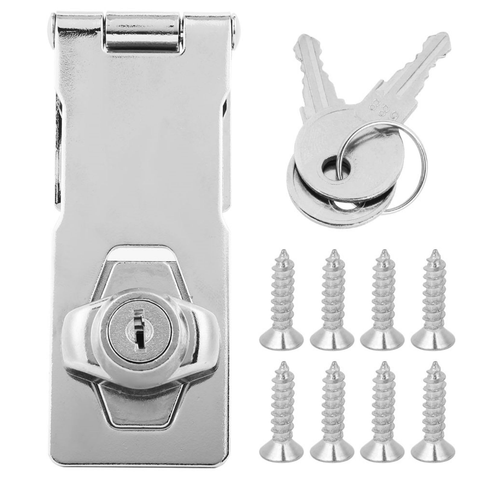 Serrature A Chiave Angolo 90° PATIKIL - Pomello Girevole Per Armadi E Cassetti, Chiavi Diverse - Foto 13