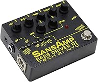 Vista 3 de Tech 21 SansAmp Bass Driver DI V2 Pedal Bundle - Caja DI, salida XLR, kit de guitarra baja, pedal de controlador, cables de conexión, púas, paño