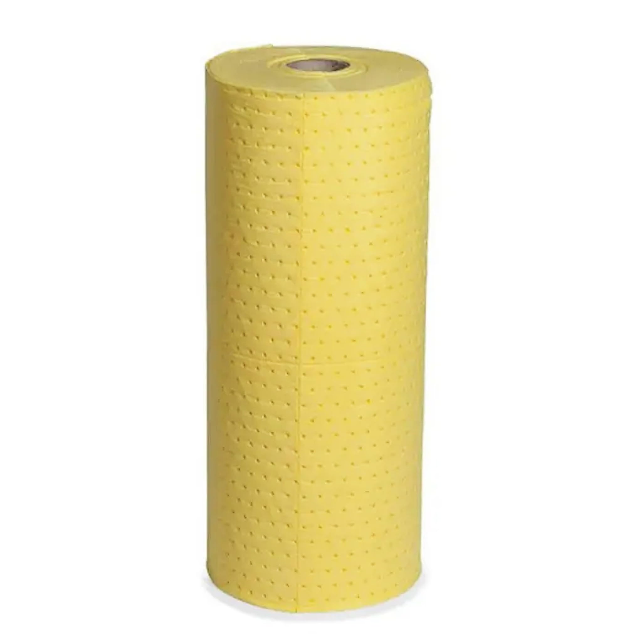 Bricoloco Gamuzas absorbentes industrial de alta resistencia, para limpieza y prevención de derrames químicos en laboratorios. Rollo de 100 cm X 40 metros.