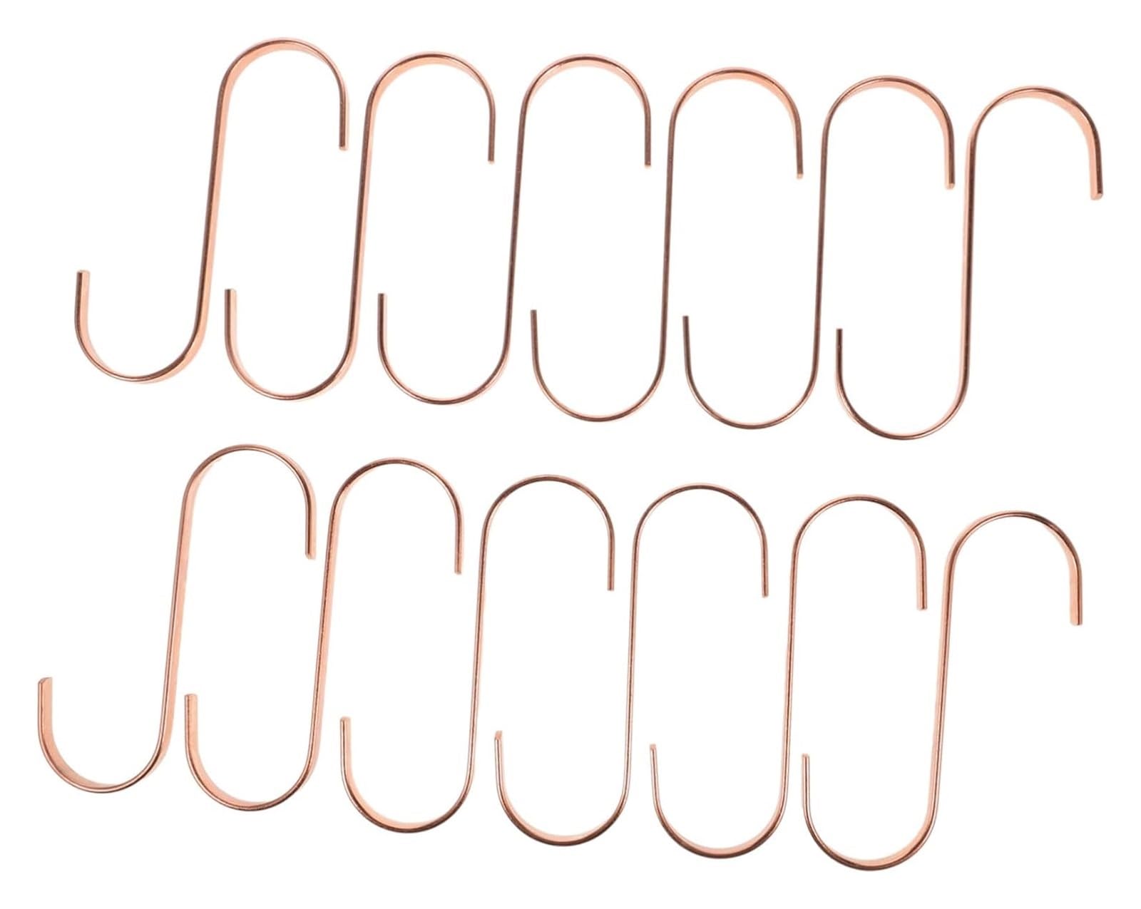 Ganci appesi s, 12 pezzi Ganci appesi for armadio Ganci utili a forma di S Ganci appesi for cucina Ganci appesi for utensili da cucina Ganci appesi a forma di S for armadio Ganci appesi a forma di S G