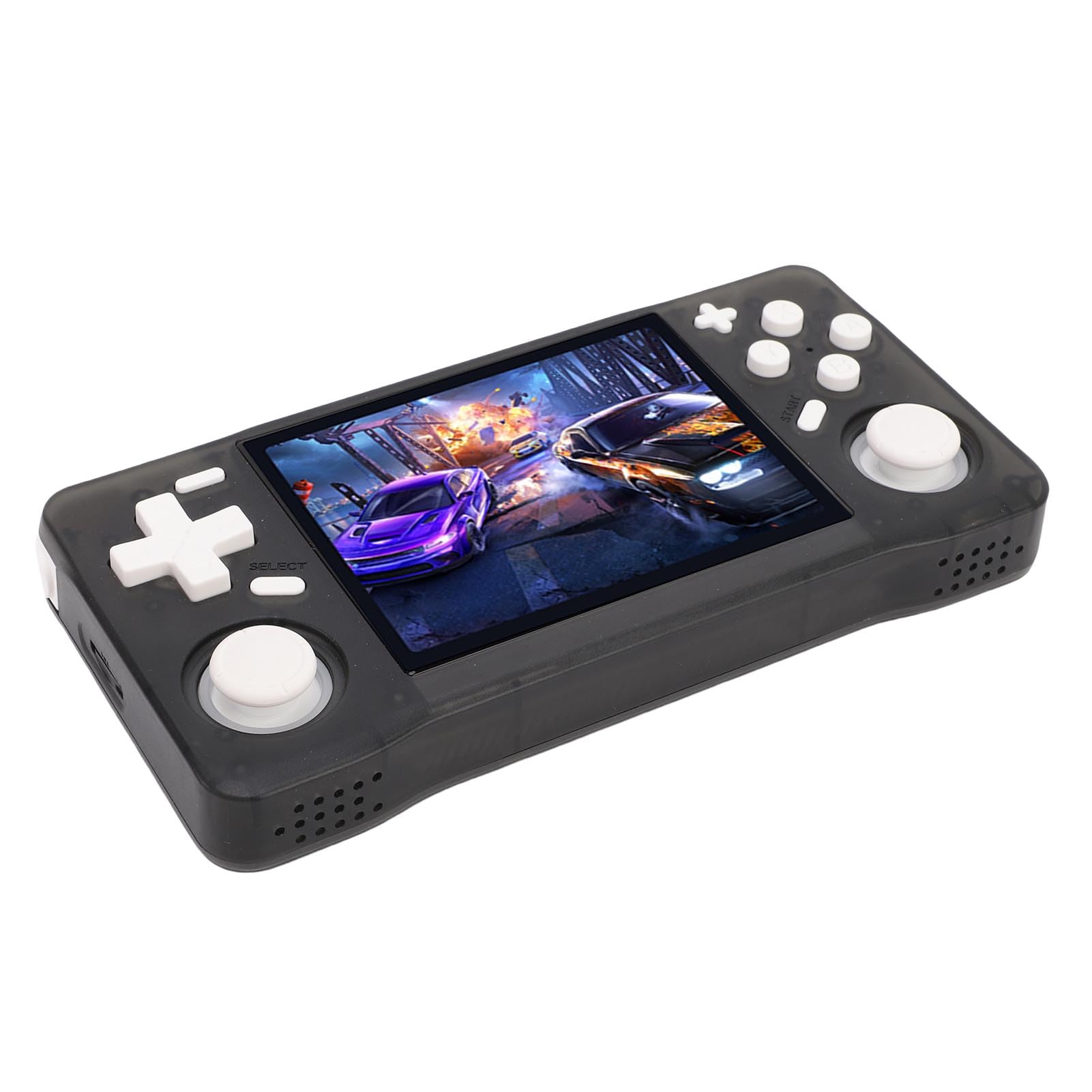 Ejoyous Consola de Juegos Portátil Retro, Reproductor de Videojuegos Portátil ABS con Pantalla HD de 3,5 Pulgadas 640x480, Chip RK3326 A35, Batería de 4000 MAh, para Viajes a Casa, Fanáticos de los