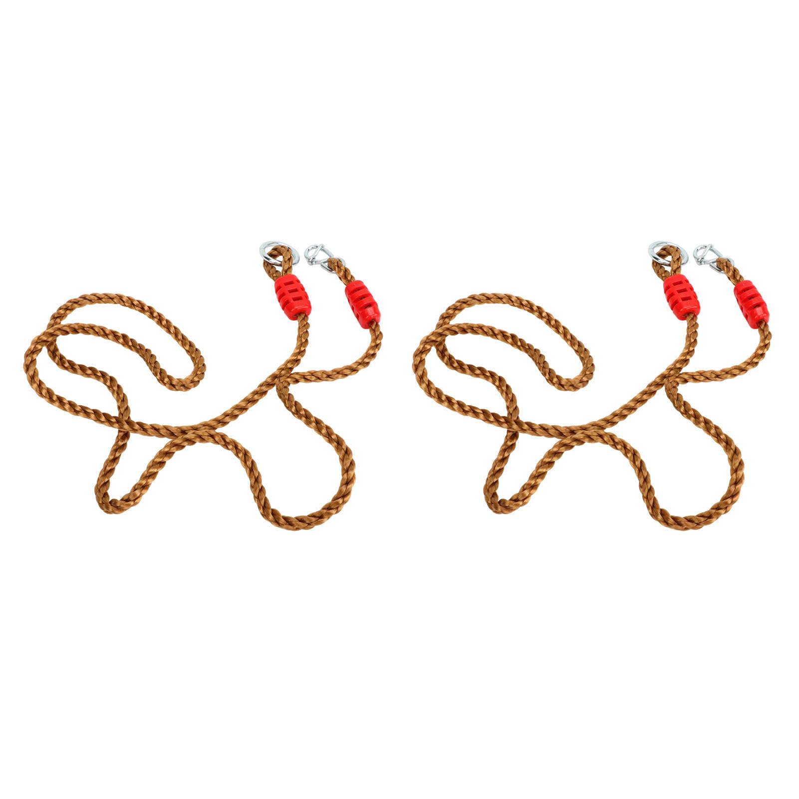 2PC Tree Swing Rope Hammock Tree Straps hanging Kit, Heavy Duty Length Adjustable Nylon Rope Hanging Tree Straps for Indoor Outdoor Tree Branch Camping Playground Accessories