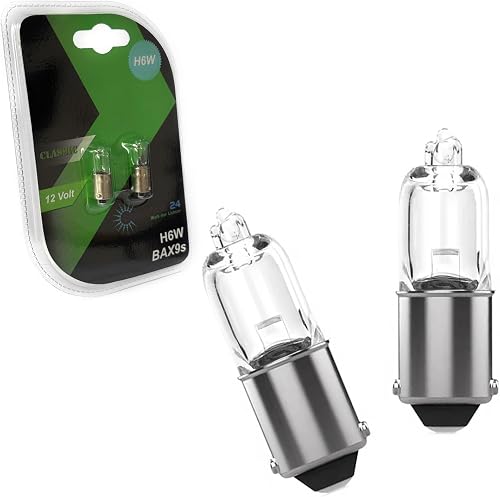 LIGHTWORLD24 2 x H6W BAX9s Standlicht-Lampe 12V 6W…