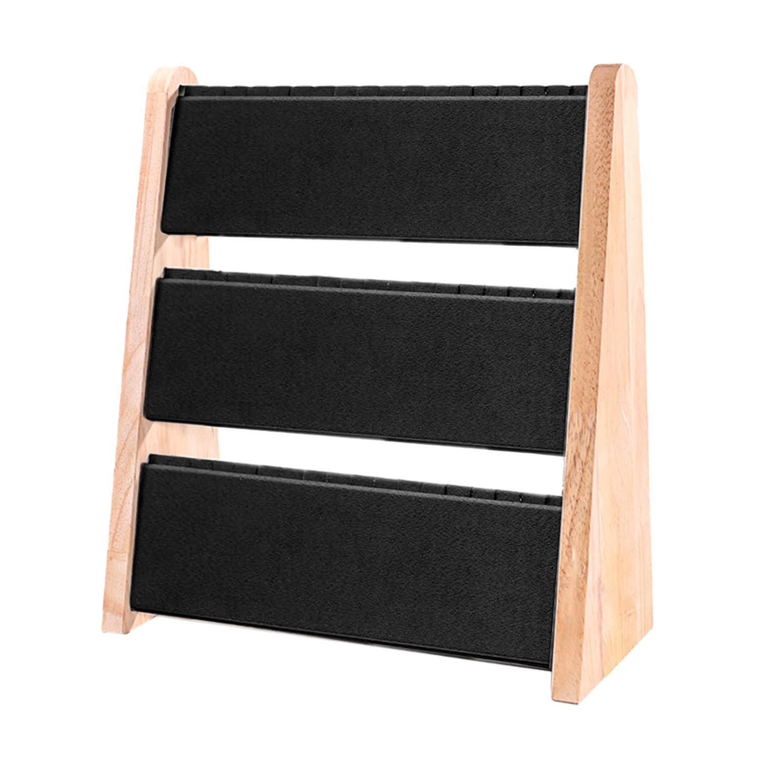 Espositore per collane, splendido espositore per gioielli, elegante artigianato in velluto, legno, per mantenere organizzati i gioielli, per riporre