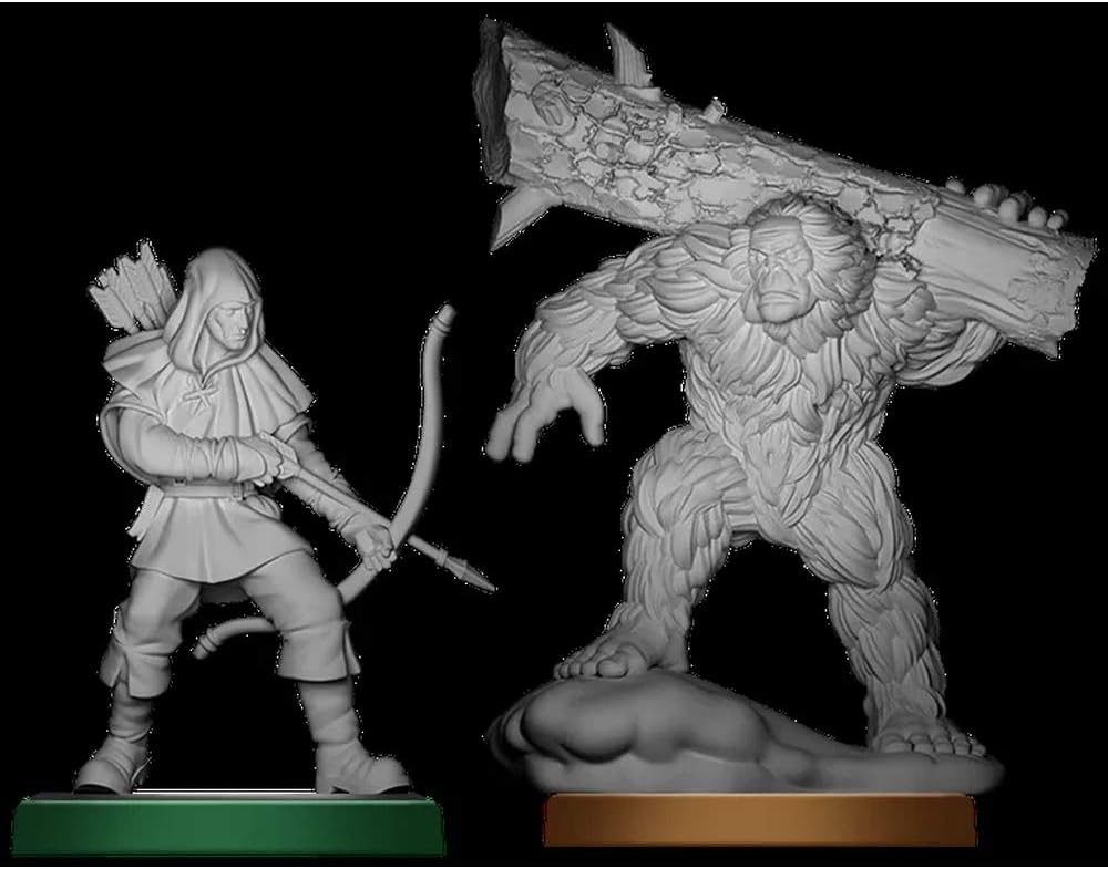 Unmatched : Robin Hood vs. Bigfoot — le jeu installe (vue 2)