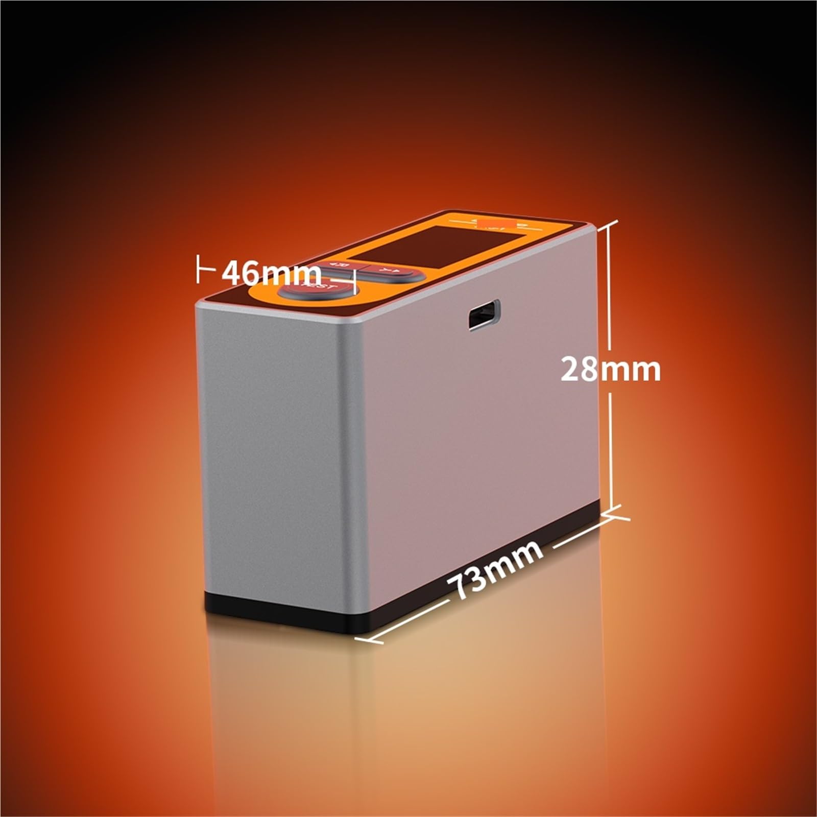 Oberflächenmessgerät, Tragbares Oberflächenrauheitsmessgerät, hochpräzises digitales Profilometer mit Bluetooth, Messung der Oberflächengüte Ra, Rz, Rq, Rt