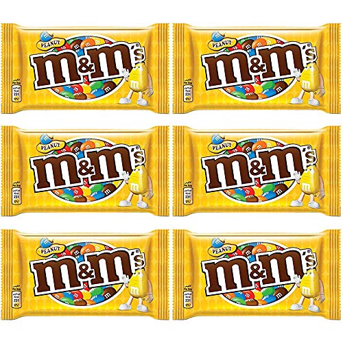 M & M Mars Peanut Milk Chocolate, 1.59 oz / 45 g, 6 Pack (B088ZCV8Y4) Amazon Price History, Amazon Price Tracker