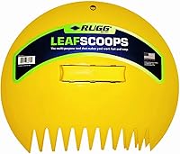 Rugg Original Leaf Scoops - Durable USA-Made Pair for Easy Leaf Pickup, Hand Protection & Yard Cleanup