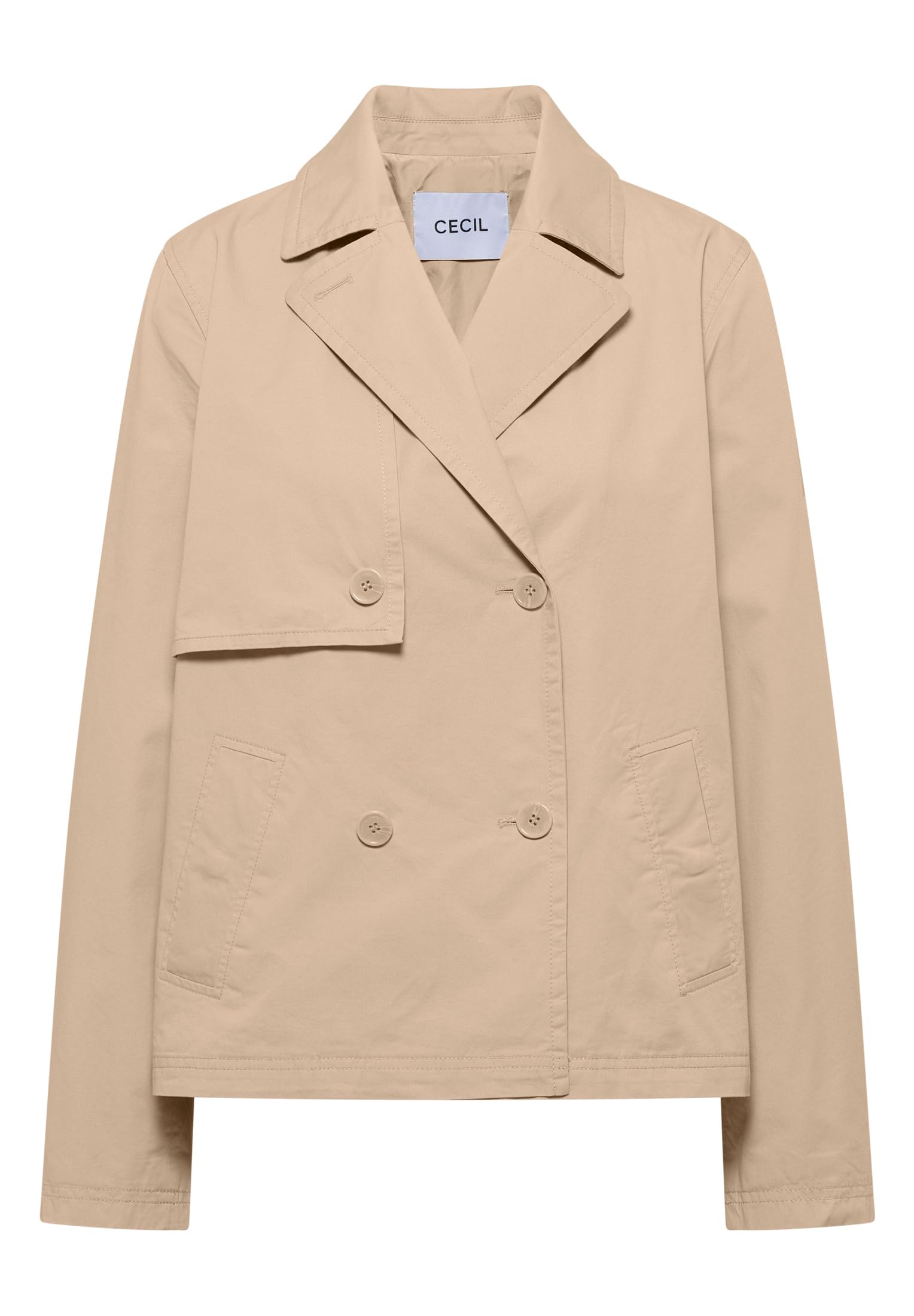 Cecil Damen 2005690 Trenchcoat in verkürzter Passform (1er Pack)