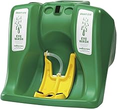 Sellstrom Eye Wash Station, Portable, Gravity Flow Emergency Washing, First Aid Equipment with 16 Gallon Tank, Dual Spray Heads for Worksite and Recreational Accidents, Meets ANSI, S90320