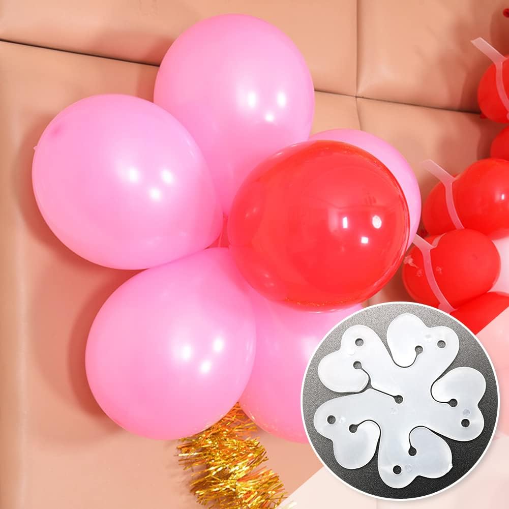 Balloon Clips for Balloon Arch Blossom Shaped Clamps for Balloons