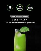 Vista 3 de SIFENE - Exprimidor centrífugo compacto para verduras y frutas con ajuste de 3 velocidades, sin BPA, fácil de limpiar (negro y gris)