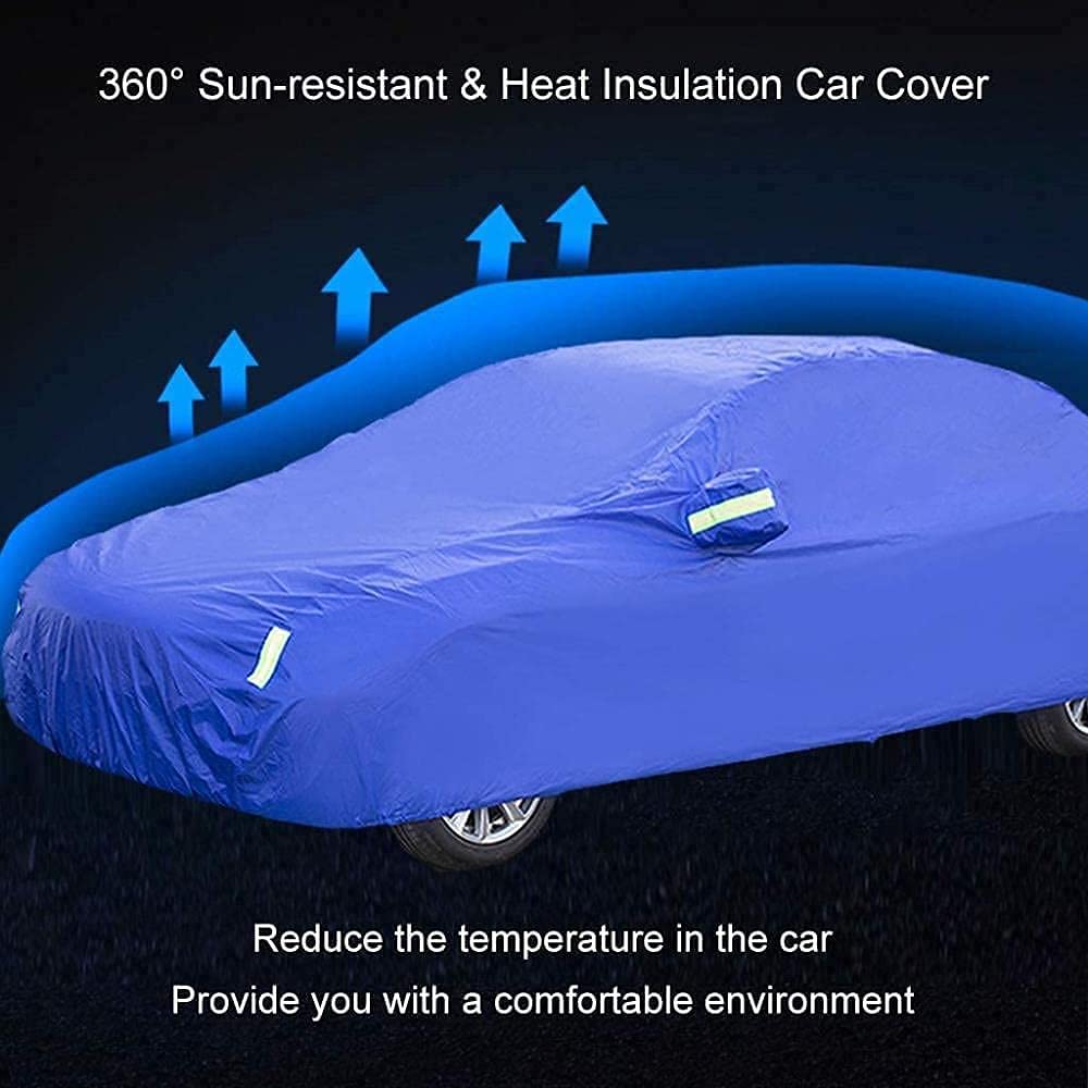 Aangepaste volledige autohoezen voor Hyundai Tucson 4.Generation (NX4) 2021 2022 2023 2024, autozeildoek buiten stof winddicht zon anti-uv hoes bescherming tegen,A/RD-BK