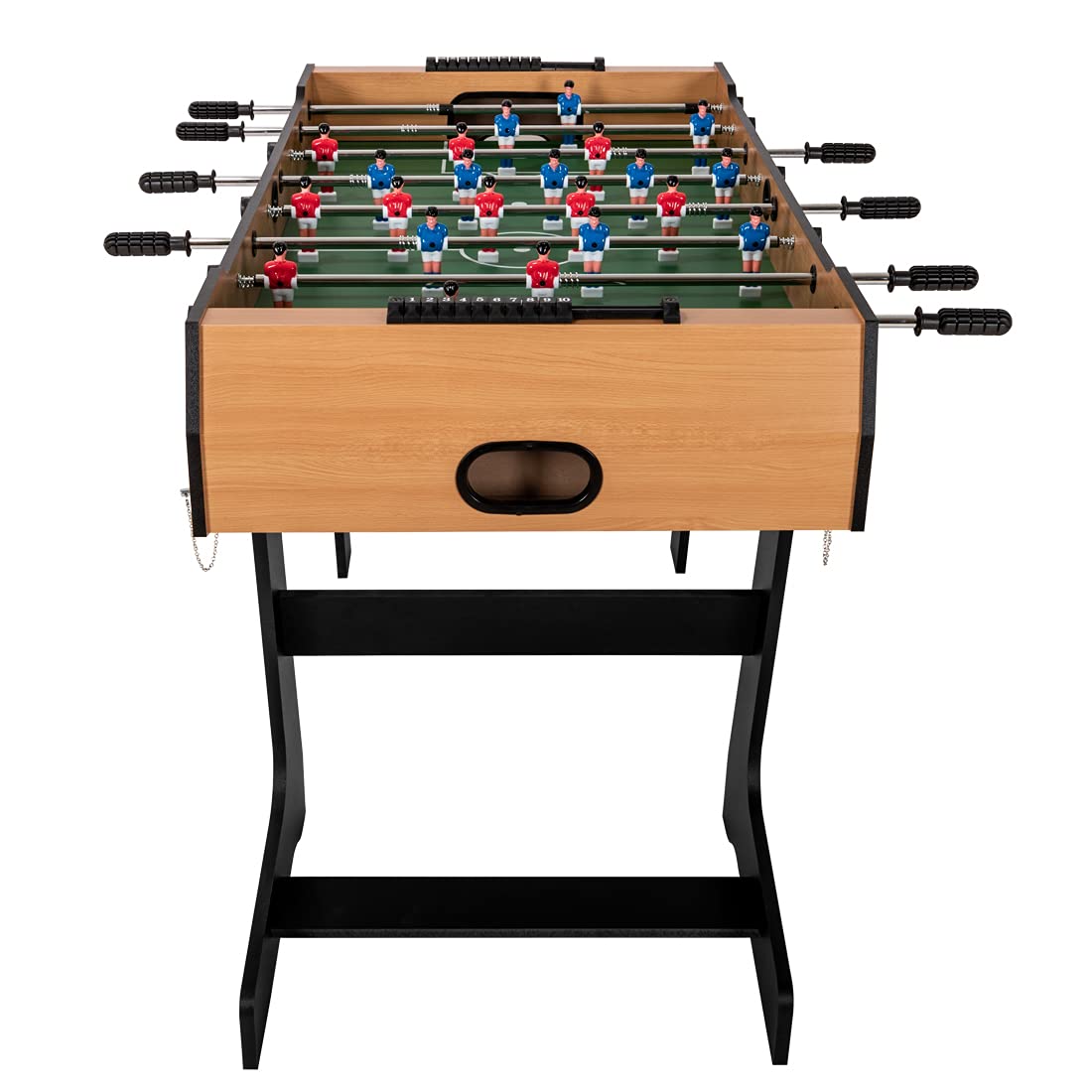 U/N Table Pliante avec Tiges Telescopiques de Baby-Foot 4ft