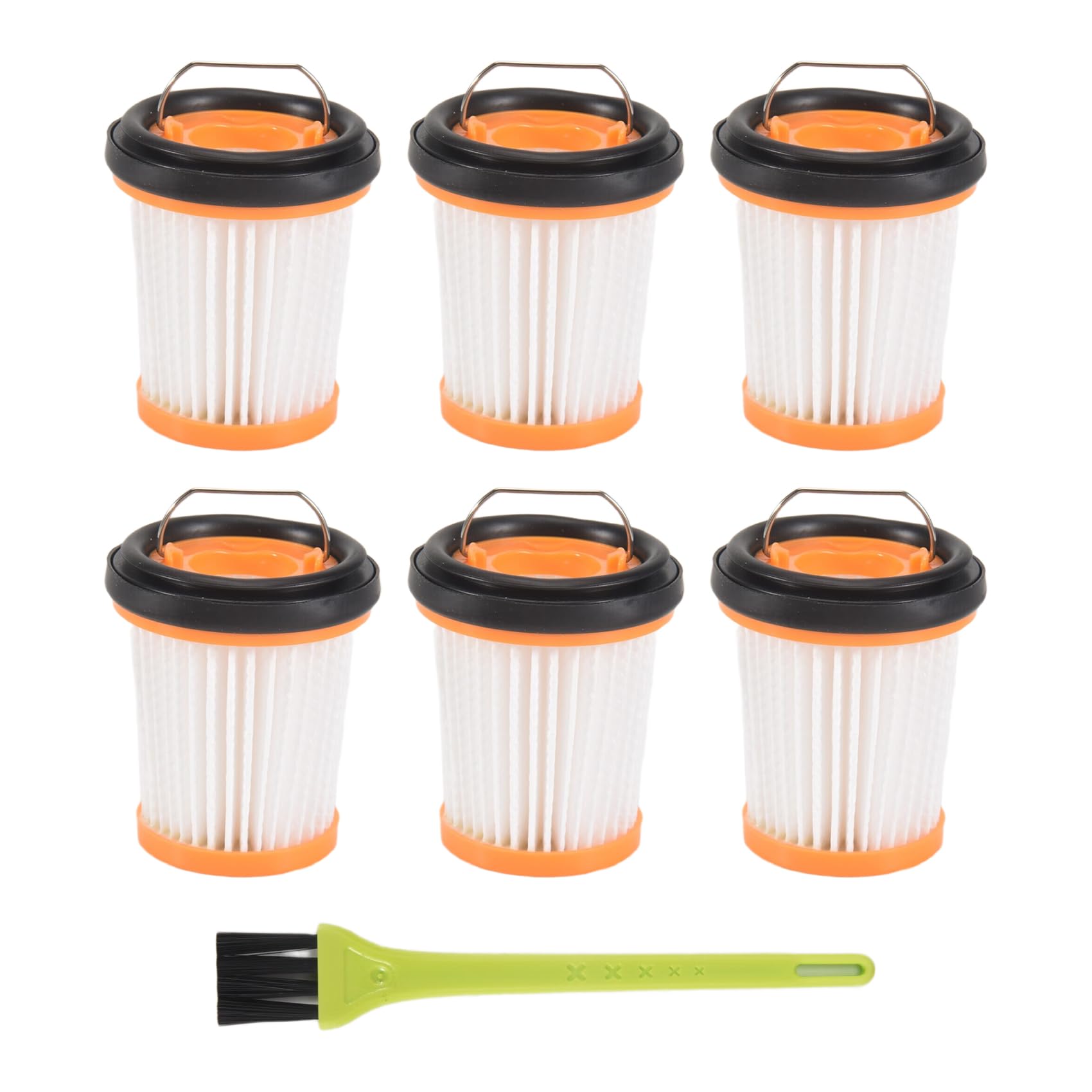 Fuhjythy 6Pcs Vacuum Filter For Ion W1 Cordless Handheld Vacuum Filters For Wandvac Wv200 Wv201 Wv220,Part Xhfwv200
