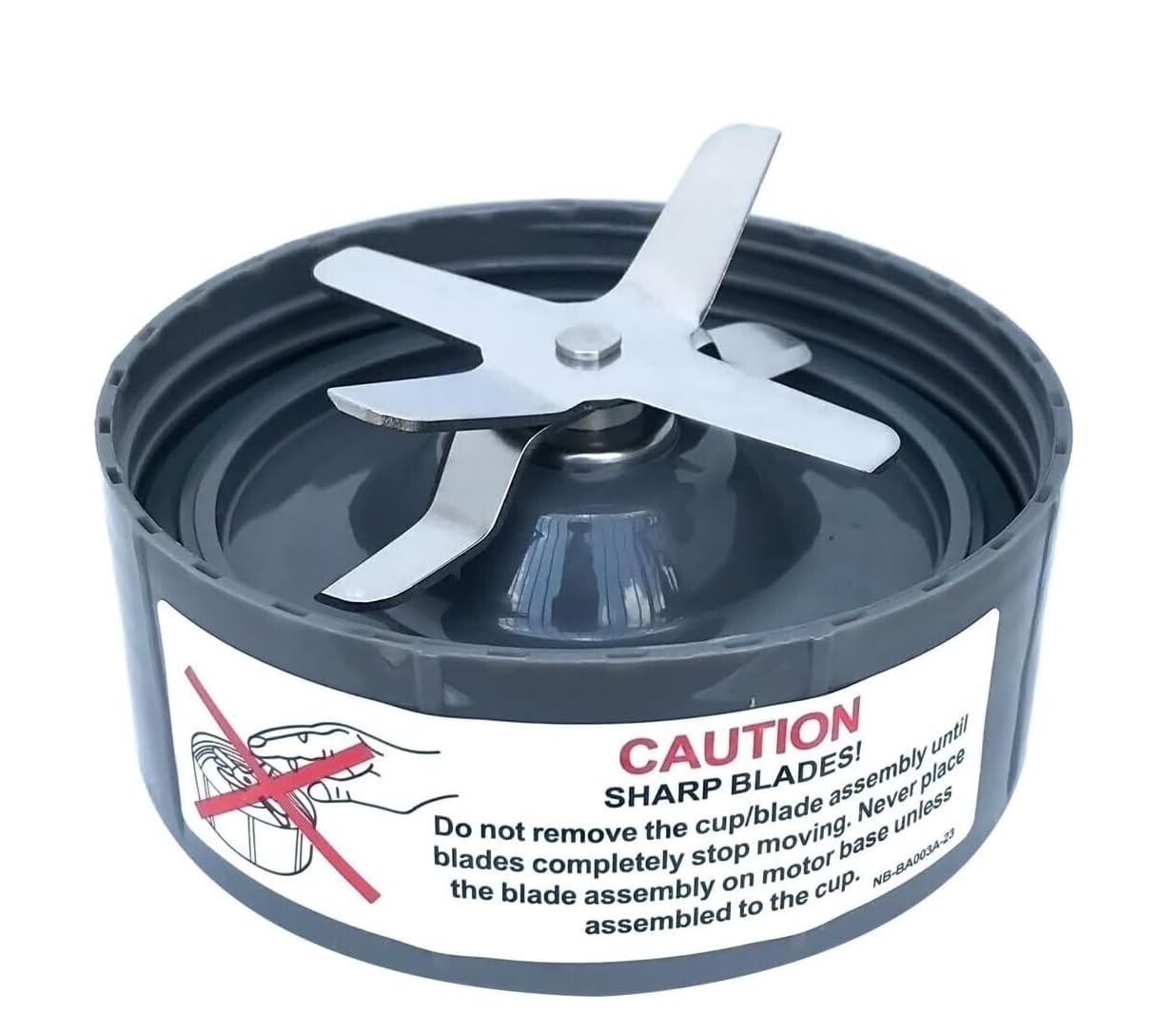 Replacement Extractor Cross Steel 6 Blade Base Fit For NutriBullet PRO 600W 900W