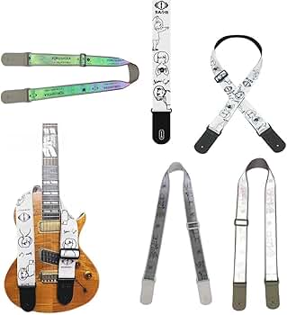 Amazon.co.jp: [サツ] ヨルシカ ギターストラップ コスプレ道具