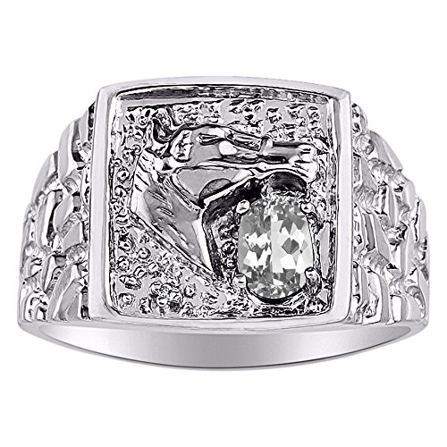 Bague tête de cheval en argent le cadeau porte-bonheur idéal