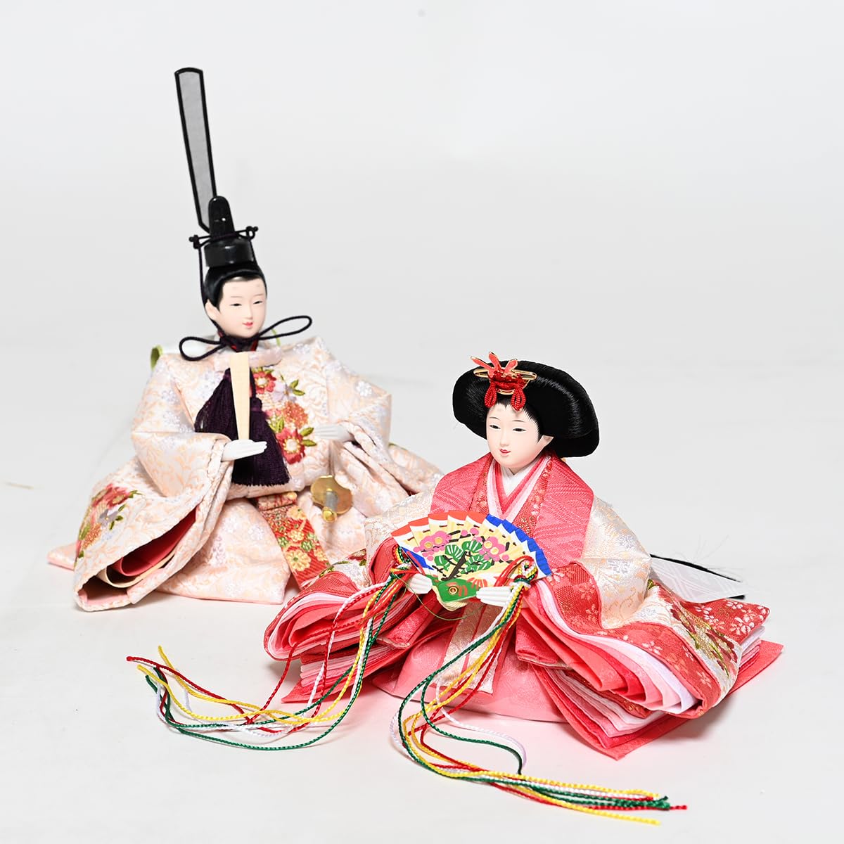 Amazon | 【ひな人形】親王飾 平飾り 雛爛漫 芥子親王：雅泉作