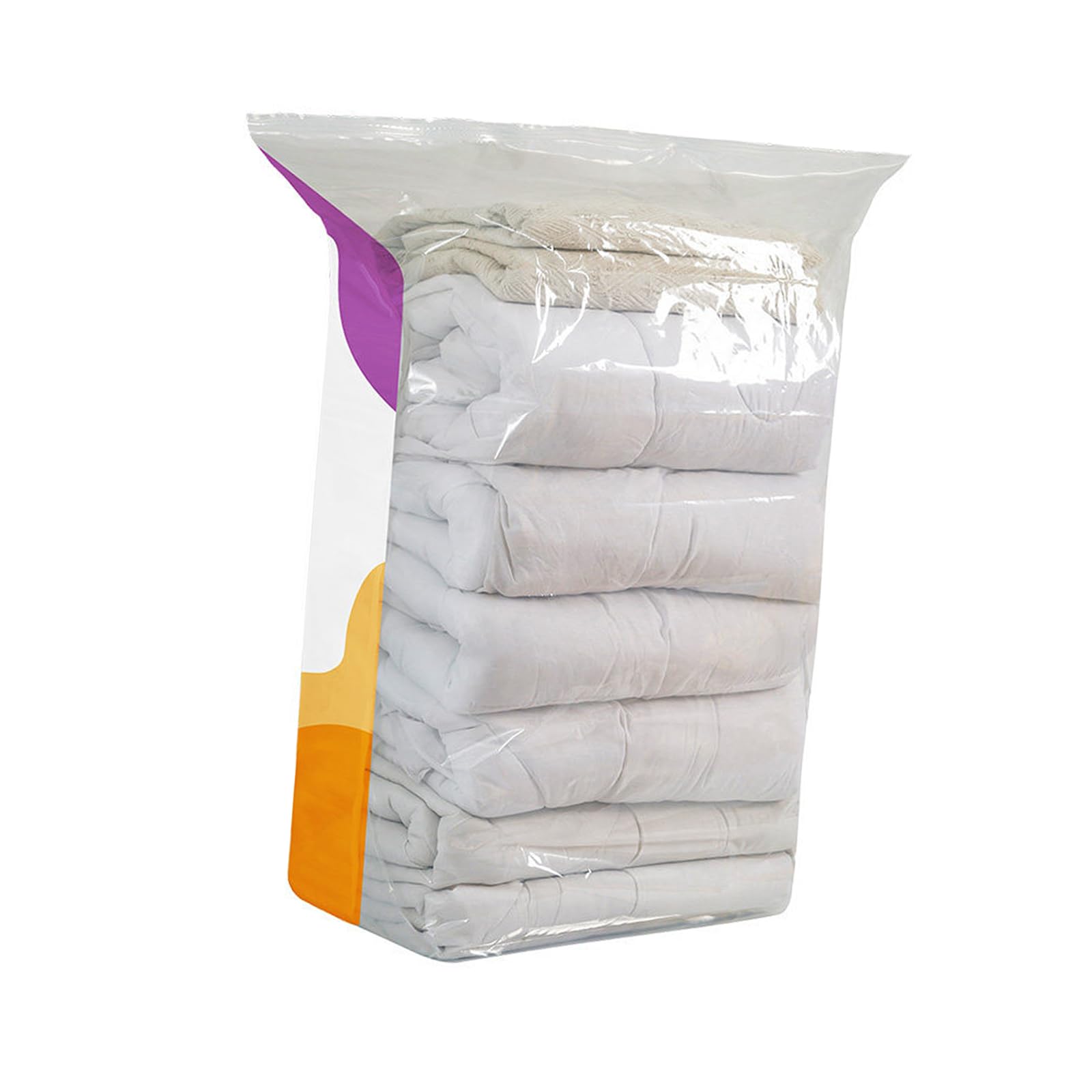 Manual Vacuum Bags for Bedding and Clothing, Space Saving Compression Storage Bags for Travel and Closet Use Daily Vacuum Storage Compression Clothes Bedding