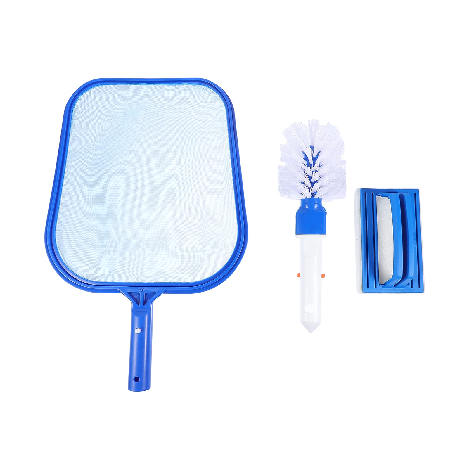 DOITOOL 1 Set Pool Cleaning Accessories Swimming Pool Leaf net Swimming Pool Scoop net Filter for Fish Tank Bathtub Cleaner Brush Pool Hand Skimmer Bathtub Cleaning Brush Sponge Brush Spa