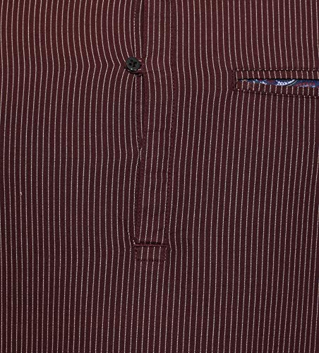 Image of Spykar Men's Cotton Striped Slim Fit Shirt