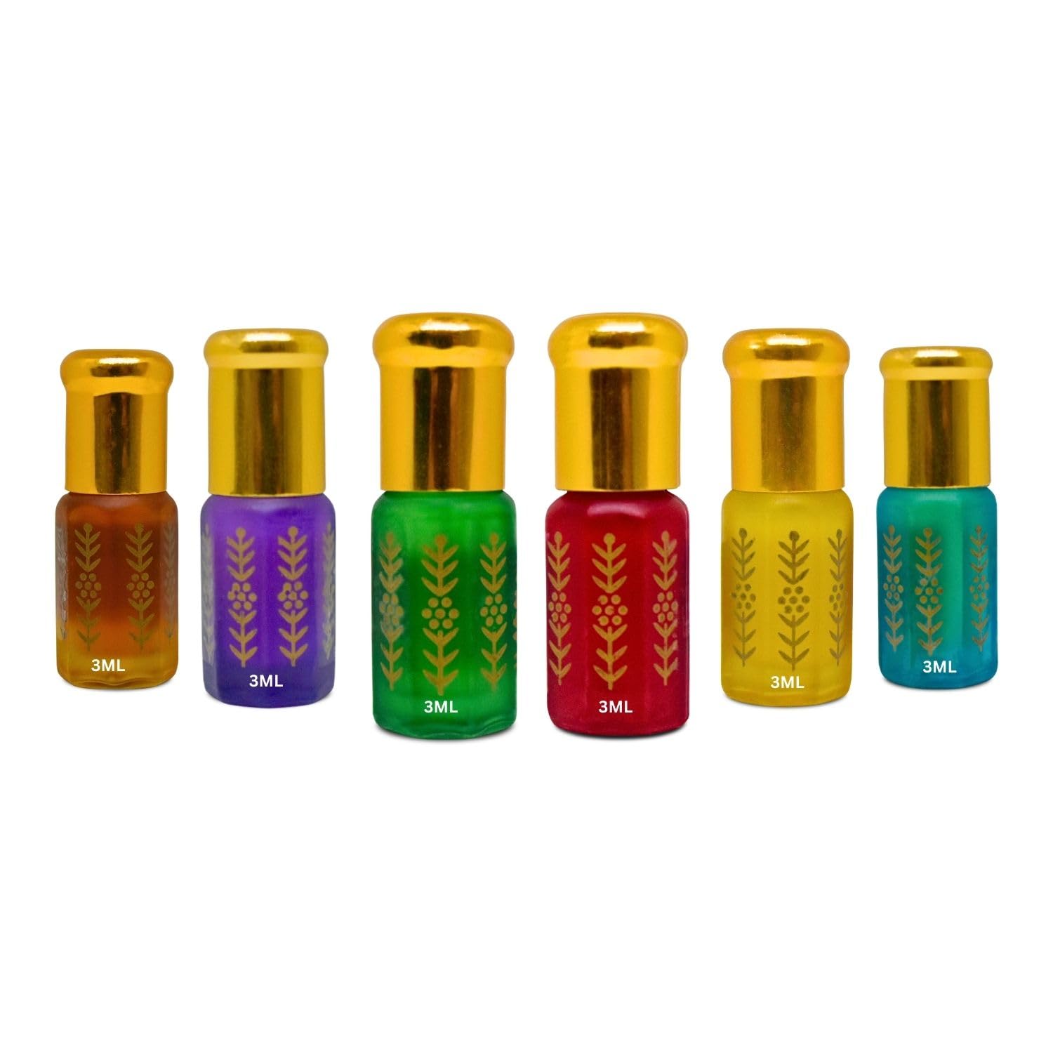 bonballoon Natural Perfume Lebanese Oud Arabian Alcohol Free Attar Arabic Perfumes Musk Arab Fragrance Oriental Scent Oil Roll In Bottle (0.10 oz / 3 ml عود لبناني)