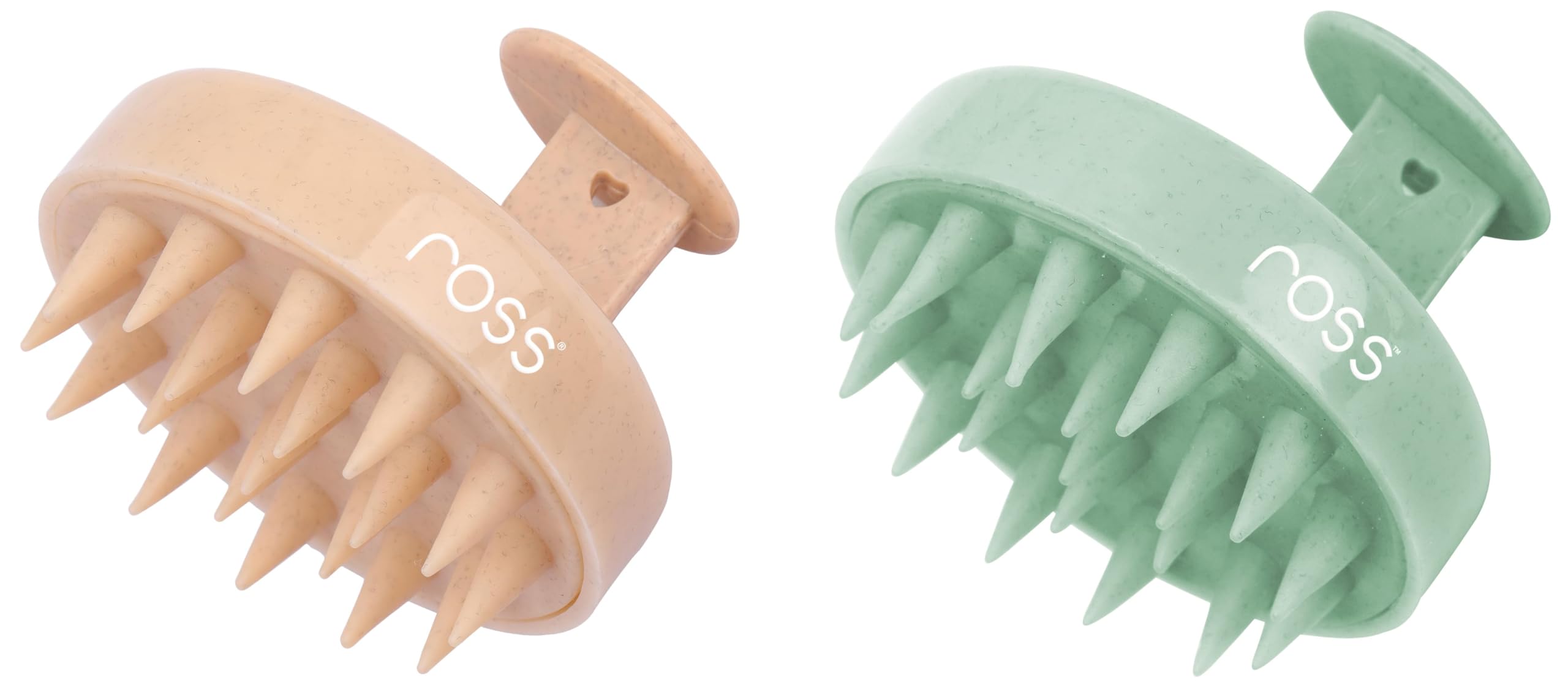 Ross Round Hair Scalp Manual Massager Shampoo Hair Brush & Ross Round Hair Scalp Massager Shampoo Hair Brush