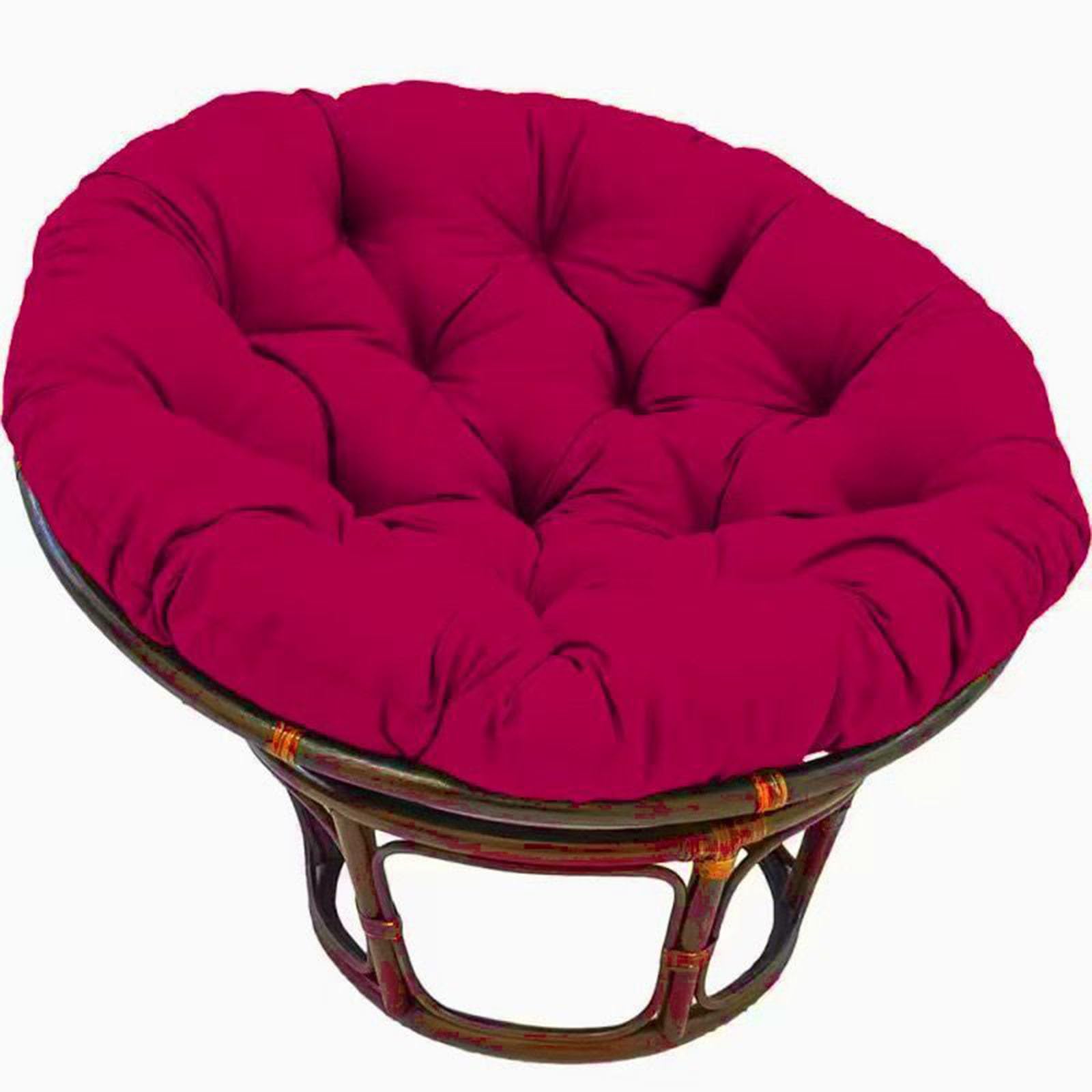 Cojín redondo para columpio ideal para relajarse en jardines patios y balcones