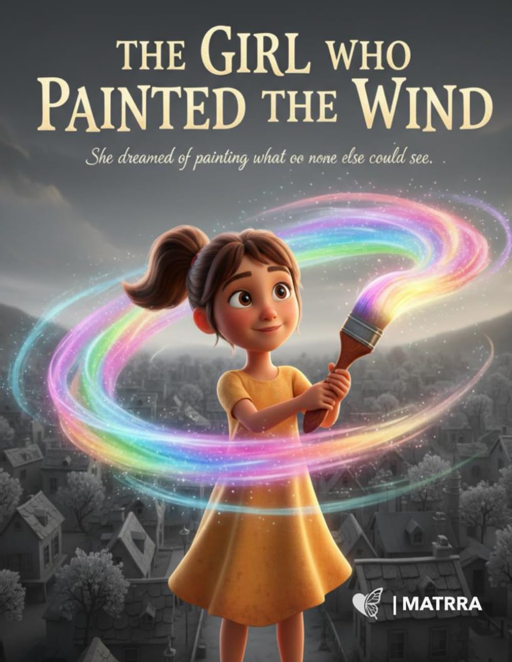 The Girl Who Painted the Wind: A story about imagination, courage, and believing in invisible dreams