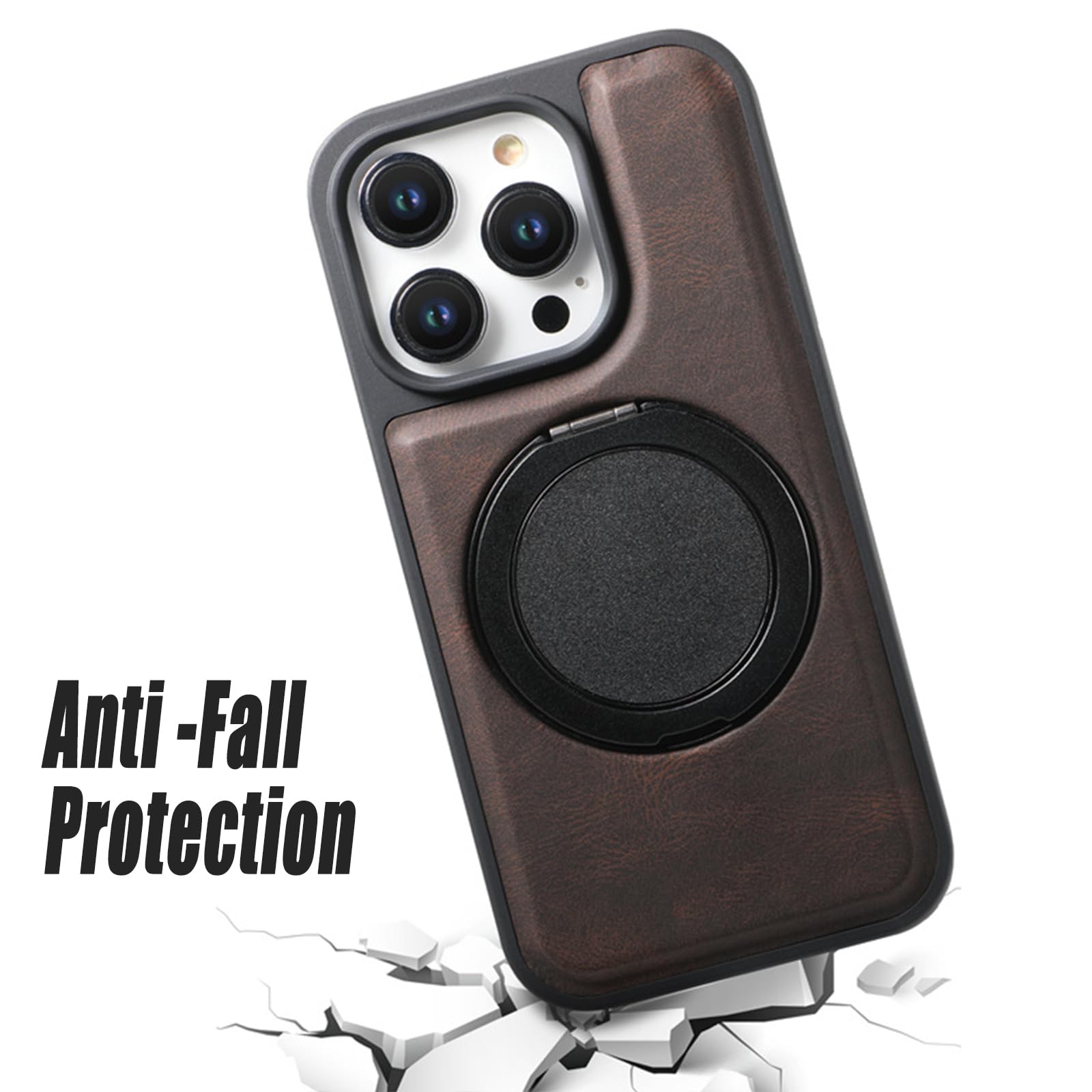 Retro Case for iPhone 16 Pro Max/16Plus/16Pro/16, Magnetic Ring