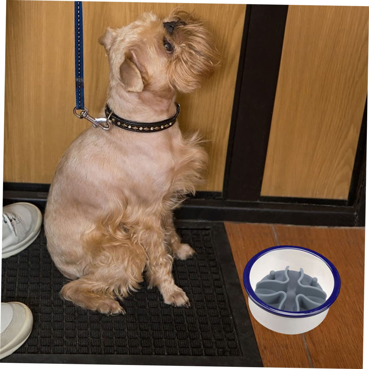 YARNOW 3piezas Comedero Lento para Perros Insertable De Tazón Antideslizante para Alimentación De Mascotas Compatible Comida Seca y Húmeda Mediano